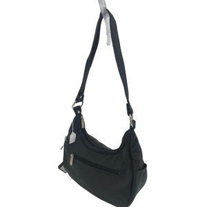 Galco Black Glove Leather Gun Pistol Holster Hobo Handbag Purse Dyna With Keys